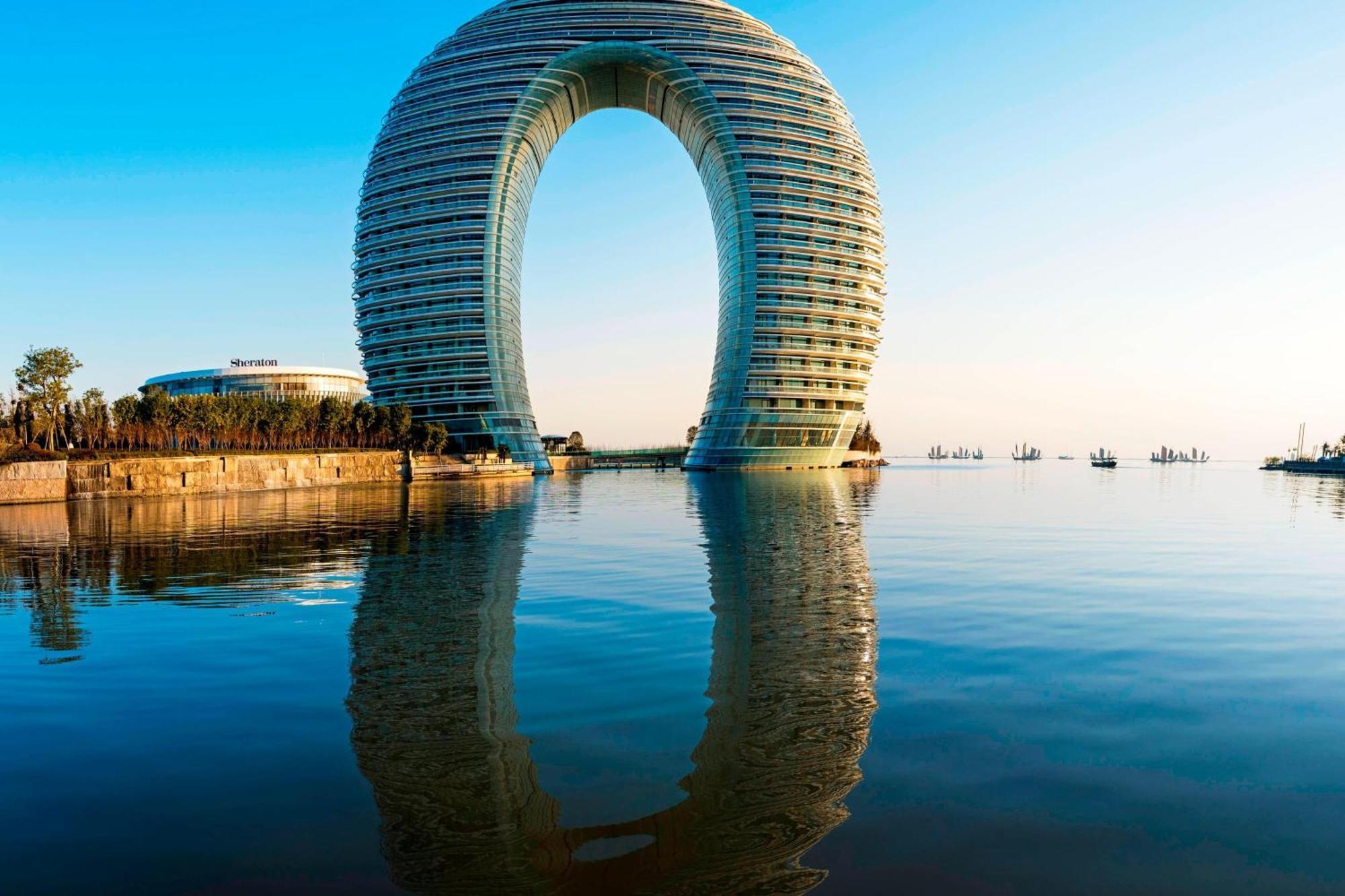 Sheraton Huzhou Taihu Lake Hot Spring Resort & Spa Екстериор снимка