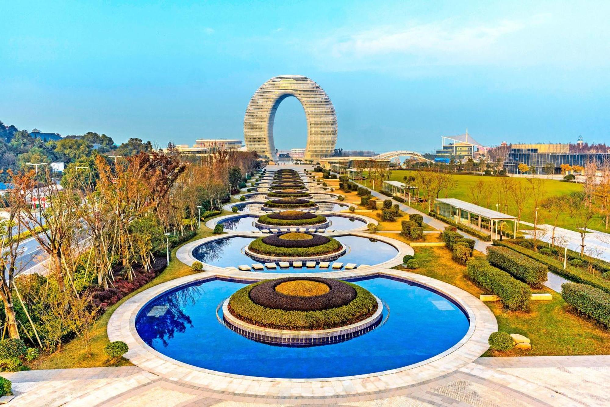 Sheraton Huzhou Taihu Lake Hot Spring Resort & Spa Екстериор снимка
